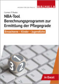 NBA-Tool Berechnungsprogramm zur Ermittlung der Pflegegrade, CD-ROM : Upgrade Version 5.1; Erwachsene - Kinder - Jugendliche. In Excel (Wissen für die Praxis) （2025. 190 mm）