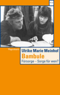 Bambule : Fürsorge, Sorge für wen? (Wagenbachs andere Taschenbücher 428) （6. Aufl. 2025. 136 S. m. Fotos. 190 mm）