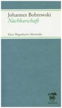 Nachbarschaft : Gedichte (Quartbuch - Literatur) （2010. 80 S. 21 cm）