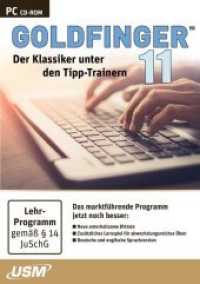 Goldfinger 11, 1 CD-ROM : Der Klassiker unter den Tipp-Trainern （2019. 190 x 135 mm）