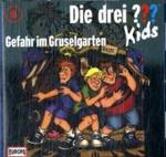 Die drei ???-Kids - Gefahr im Gruselgarten, 1 Audio-CD (Europa) （2009. 145 x 126 mm）