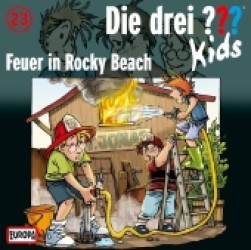 Die drei ???-Kids - Feuer in Rocky Beach, 1 Audio-CD (Die drei Fragezeichen-Kids Tl.23) （2011. 142 x 125 mm）