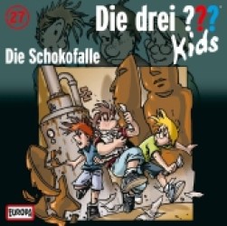 Die drei ???-Kids, Die Schokofalle, 1 Audio-CD (Die drei Fragezeichen-Kids Tl.27) （2012. 142 x 127 mm）