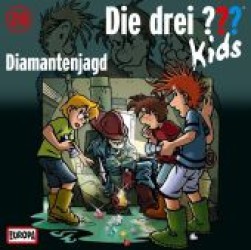 Die drei ???-Kids, Diamantenjagd, 1 Audio-CD (Die drei Fragezeichen-Kids Teil.28) （2012. 143 x 126 mm）