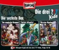 Die drei ???-Kids, 3 Audio-CDs Box.6 : Folge 16-18. Der magische Brunnen; Rettet Atlantis!; Mission Maulwurf (Die drei Fragezeichen-Kids Box.6) （142 x 127 mm）