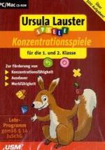 Konzentrationsspiele f&uuml;r die 1. und 2. Klasse, 1 CD-ROM : F&uuml;r Windows 98, Me, 2000, XP, Vista und MacOS 10.x (Ursula Lauster Spiele) （2008. 19 cm）