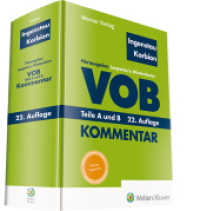 Ingenstau / Korbion, VOB Teile A und B - Kommentar : Kommentar （22. Aufl. 2022. 3108 S. 245 mm）
