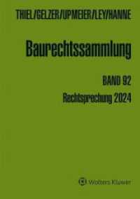 Baurechtssammlung : Band 92 （2025. 1400 S.）