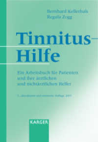 Tinnitus-Hilfe : Ein Arbeitsbuch für Patienten und ihre ärztlichen und nichtärztlichen Helfer （5. Aufl. 2004. 102 S. 14 fig., 3 tab. 19,5 cm）