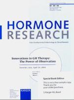 Hormone Research. To Vol.62 Suppl.4 Innovations in GH Therapy: The Power of Observation : Sorrento, April 2004 （2004. IV, 38 p. w. figs. 28 cm）
