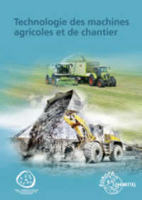 Technologie des machines agricoles et de chantier （2019. 830 S. 240 mm）
