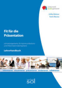 Lehrerhandbuch Fit für die Präsentation (Unterricht leicht gemacht) （2017. 20 S. DIN A4, brosch. 297 mm）