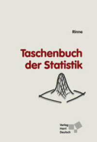 Taschenbuch der Statistik （4., überarb. u. erw. Aufl. 2008. 1060 S. zahlr. Abb. u. Tab., geb）