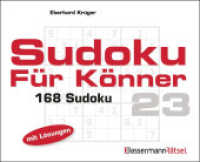 Sudoku für Könner 23 (5 Exemplare à 2,99 EUR) （2024. 168 S. 125 x 154 mm）