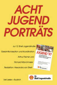 Acht Jugendporträts : Ergänzungsband zur 12. Shell Jugendstudie （1997. 1997. 147 S. 147 S. 210 mm）