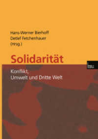 Solidarität （2001. 357 S. 360 S. 3 Abb. 210 mm）
