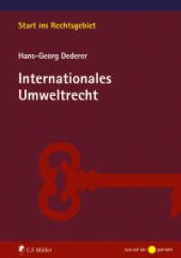 Internationales Umweltrecht (Start ins Rechtsgebiet)
