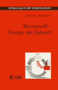 Wasserstoff — Energie mit Zukunft (Einblicke in die Wissenschaft) （1994）