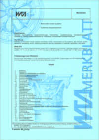Wärmedämm-Verbundsysteme (WDVS). Wartung, Instandsetzung, Verbesserung. : WTA Merkblatt 2-13-15/D. Deutsche Fassung. Stand September 2015. Referat 2 Oberflächentechnologie. （2016. 24 S. 2 Tab. 29.7 cm）