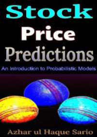Stock Price Predictions : An Introduction to Probabilistic Models （2024. 204 S. 240 mm）