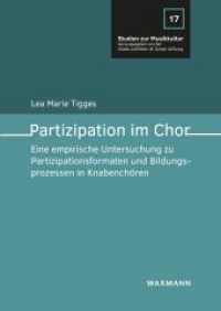 Partizipation im Chor : Eine empirische Untersuchung zu Partizipationsformaten und Bildungsprozessen in Knabench&ouml;ren (Studien zur Musikkultur)