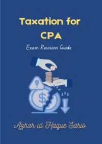 Taxation for CPA : Exam Revision Guide （2025. 244 S. 240 mm）