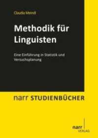 Methodik für Linguisten : Eine Einführung in Statistik und Versuchsplanung (narr STUDIENBÜCHER)