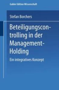 Beteiligungscontrolling in Der Management-holding : Ein Integratives Konzept (Gabler Edition Wissenschaft)