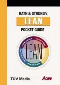 Lean Pocket Guide : Ed. by Rath & Strong Mangagement Consultants （Erstauflage. 2009. 168 S. m. Abb. 15 cm）