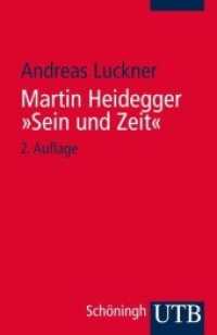 Martin Heidegger 'Sein und Zeit' : Ein einführender Kommentar (UTB Uni-Taschenbücher Bd.1975)