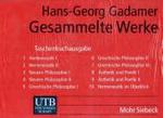 Gesammelte Werke, 10 Bde. : Taschenbuchausgabe (UTB Uni-Taschenbücher Bd.2115) （1999.）