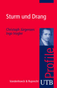 Sturm und Drang (UTB Uni-Taschenbücher 3398) （2010. 123 S. 185 mm）