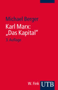 Karl Marx Das Kapital : Eine Einführung (UTB Uni-Taschenbücher Bd.2456)