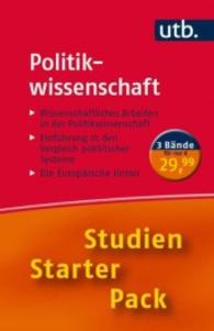 Studien-Starter-Pack Politikwissenschaft, 3 Bde. : Dreibändige Handbibliothek für die erste Phase des Studiums (UTB-Studien-Starter-Packs) （2014. zus. 820 S. 18,5 cm）