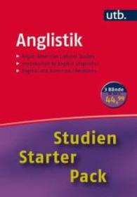 Studien-Starter-Pack Anglistik, 3 Bde. : Dreibändige Handbibliothek für die erste Phase des Studiums (UTB Uni-Taschenbücher Bd.4288) （2014. 836 S. 215 mm）