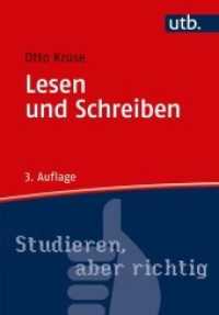 Lesen und Schreiben (Studieren, aber richtig) （3., überarb. Aufl., erw. Aufl. 2018. 216 S. 215 mm）