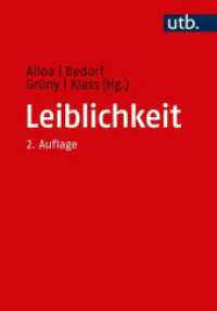 Leiblichkeit : Geschichte und Aktualität eines Konzepts (UTB Uni-Taschenbücher 3633) （2., überarb. Aufl., erw. Aufl. 2019. 482 S. 215 mm）