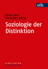 Soziologie der Distinktion (Einsichten. Themen der Soziologie 4) （2026. 180 S. 215 mm）
