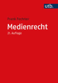 Medienrecht : Lehrbuch des gesamten Medienrechts unter besonderer Berücksichtigung von Presse， Rundfunk und Multimedia