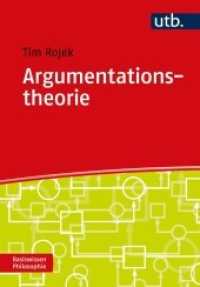 Argumentationstheorie : Eine Einführung für das Philosophiestudium (Basiswissen Philosophie) （2026. 160 S. 215 mm）