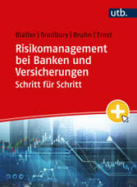 Risikomanagement bei Banken und Versicherungen Schritt für Schritt : Arbeitsbuch (Schritt für Schritt) （2023. 217 S. 110 Farbabb. 266 mm）