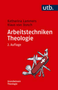 Arbeitstechniken Theologie (Grundwissen Theologie) （2., überarb. Aufl. 2023. 144 S. 9 SW-Abb., 8 Tabellen. 185 mm）