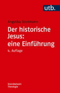 Der historische Jesus: eine Einführung （4. Aufl. 2024. 204 S. 4 SW-Abb., 14 Tabellen, 1 Ktn. 185 mm）