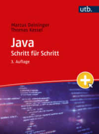 Java Schritt für Schritt : Arbeitsbuch (Schritt für Schritt) （3., überarb. Aufl. 2024. 200 S. 26 SW-Abb. 266 mm）
