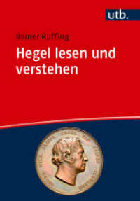 Hegel lesen und verstehen : Eine Einführung （2024. 350 S. 10 SW-Abb. 215 mm）