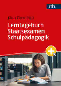 Lerntagebuch Staatsexamen Schulpädagogik （2024. 142 S. 10 SW-Abb., 2 Tabellen. 240 mm）