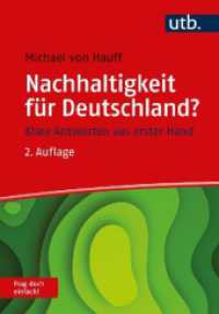 Nachhaltigkeit für Deutschland? Frag doch einfach! : Klare Antworten aus erster Hand (Frag doch einfach!) （2., überarb. Aufl., erw. Aufl. 2024. 188 S. 18 SW-Abb. 215 mm）