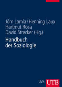 Handbuch der Soziologie (UTB L 8601) （2014. 522 S. 245 mm）