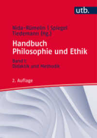 Handbuch Philosophie und Ethik : Bd. 1: Didaktik und Methodik (UTB L 8617) （2., überarb. Aufl. 2017. 336 S. 16 SW-Abb., 5 Tabellen. 245 mm）