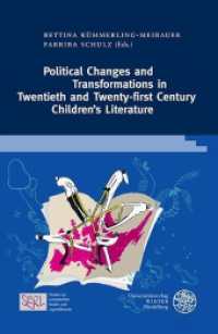 Political Changes and Transformations in Twentieth and Twenty-first Century Children's Literature (Studien zur europäischen Kinder- und Jugendliteratur/Studies in European Children's and Young Adult Lit) （2023. 415 S. 27 farbige, 28 s/w Abbildungen. 235 mm）